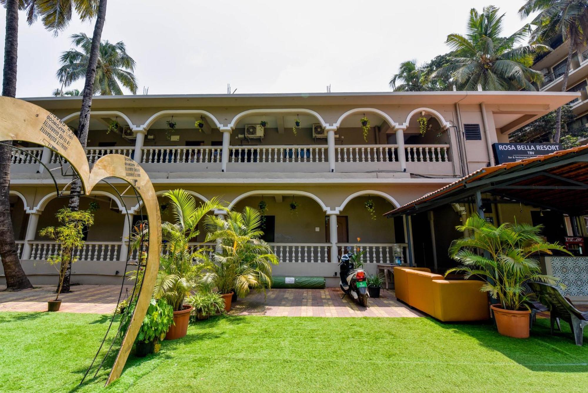 Rosa Bella Resort-Tbv Calangute Exterior foto